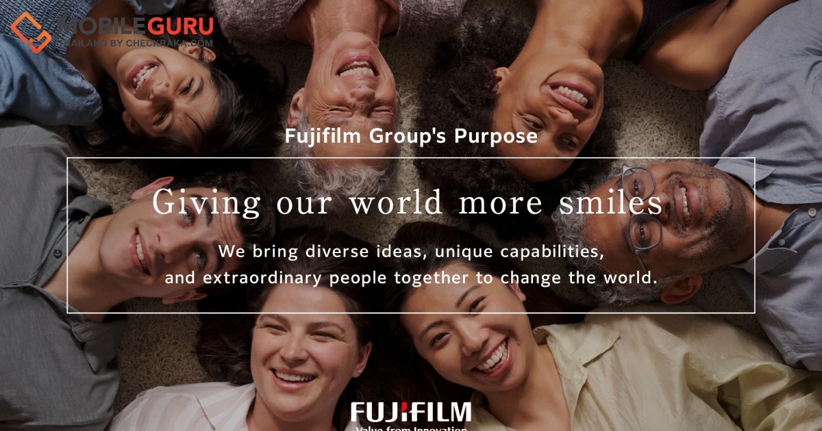 ฟูจิฟิล์ม ฉลองครบรอบ 90 ปี เดินหน้าสร้างคุณค่าให้สังคม ประกาศจุดมุ่งหมายใหม่แห่งการ “แต่งแต้มรอยยิ้มให้โลกของเรา”