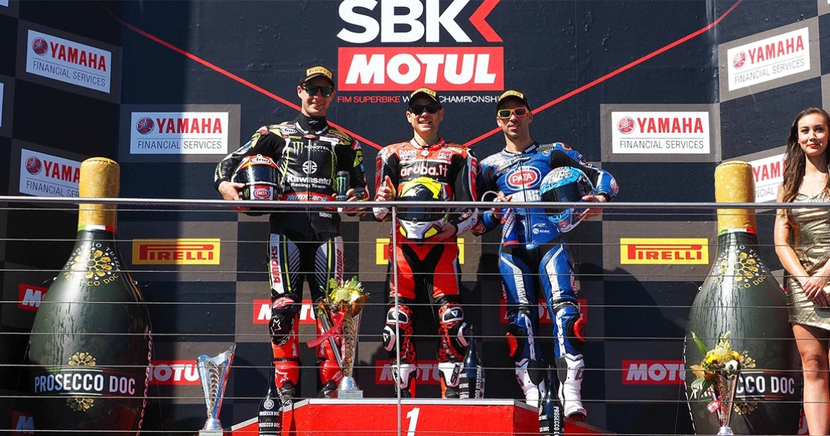 Bautista ควบ Ducati Panigale V4 R ทิ้งห่างแชมป์เก่าเกือบ 15 วินาที ในศึก WSBK 2019 เรซ 1 ที่ออสเตรเลีย