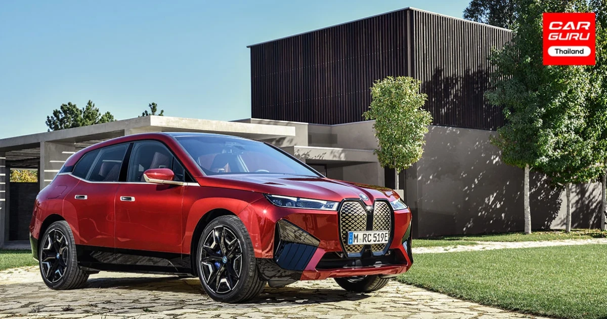 BMW iX รถยนต์ไฟฟ้าอเนกประสงค์ SAV ใหม่ วิ่งไกล 600 กม. ชาร์จเร็วสุด 10 นาที!!
