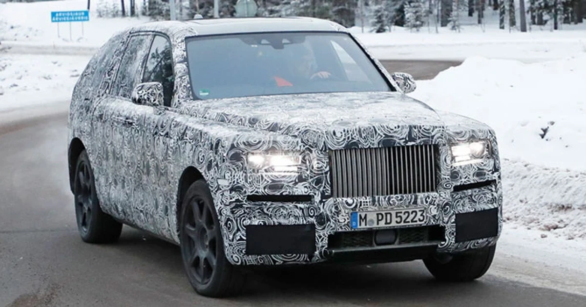 เผยภาพลับ Rolls-Royce Cullinan รถ SUV คันแรกของค่าย ที่อาจจะมีราคาแพงที่สุดในโลก!