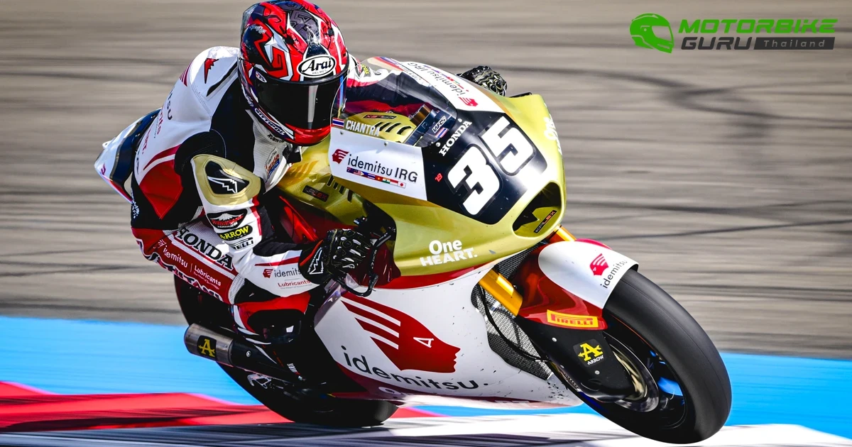 ก้อง-สมเกียรติ บู๊แหลก! แซง 12 คัน คว้าท็อป 5 โมโตทู สนาม 8 แอสเซ่น ทะยานรั้งท็อป 10 ตารางคะแนนสะสม