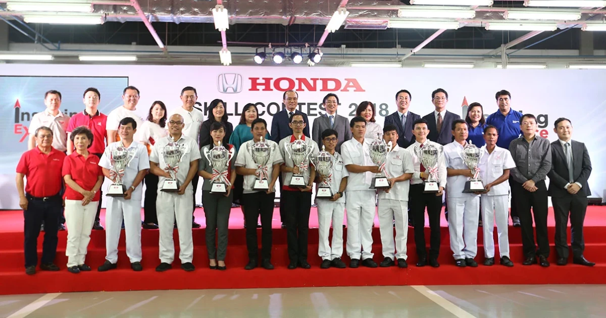 พระราม 3 กรุ๊ป ฮอนด้า คว้า Honda Skill Contest 2018 รวมสูงสุด