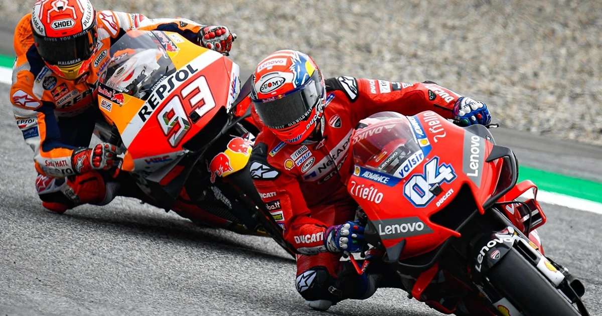 Dovi เฉือนแซง Marquez ที่โค้งสุดท้าย คว้าชัยที่ออสเตรีย