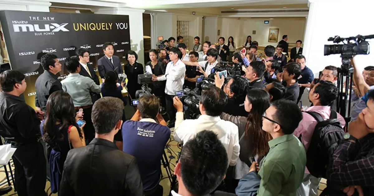 Isuzu รุกตลาดประเทศเพื่อนบ้านต่อเนื่อง ส่ง MU-X พร้อมดิจิตอลมาร์เก็ตติ้งเจาะตลาด