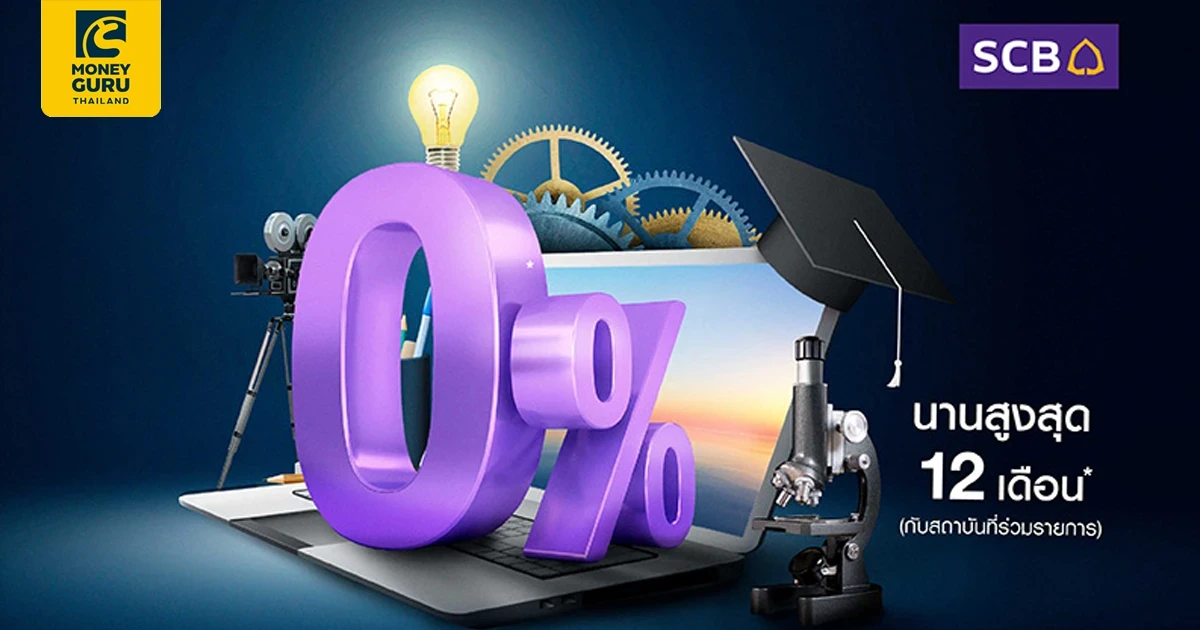 สิทธิพิเศษสำหรับผู้ถือบัตร Speedy Cash เเบ่งจ่าย 0% นานสูงสุด 12 เดือน*