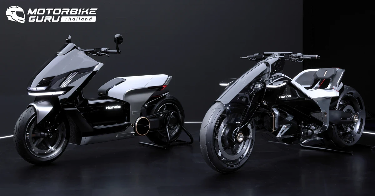 Honda เผยโฉม 4 รถจักรยานยนต์แห่งอนาคต ในงาน Japan Mobility Show 2025