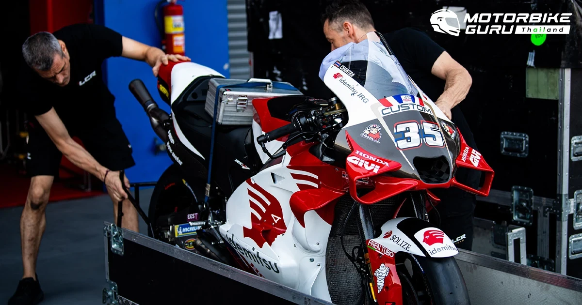 ทัพใหญ่ นักแข่ง-รถแข่ง MotoGP ถึงบุรีรัมย์แล้ว พร้อมประเดิมศึก Pre-Season Test
