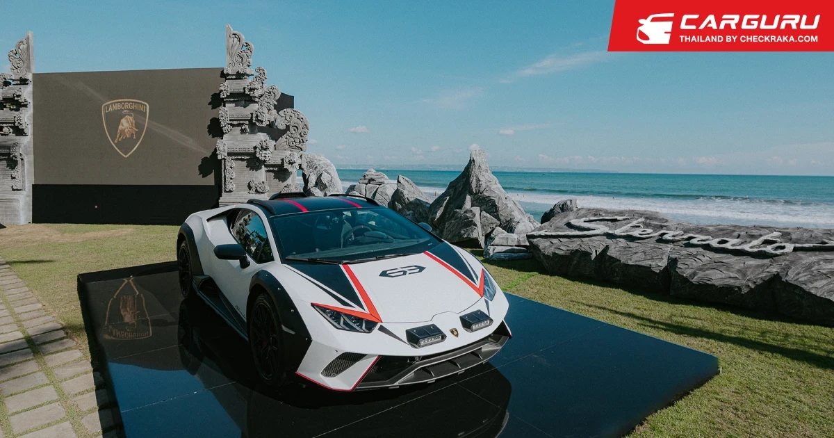 Lamborghini เผยโฉม Huracán Sterrato ครั้งแรกในเซาธ์อีสต์เอเชียที่บาหลี
