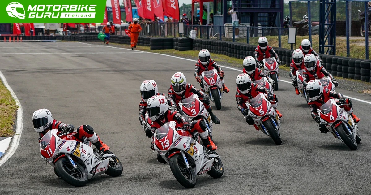 Honda Academy Thailand 2025 สานฝันนักบิดเยาวชน พัฒนาด้วยหลักสูตร Race Simulation ฝึกจริง แข่งจริง สนาม 4 จ.บุรีรัมย์