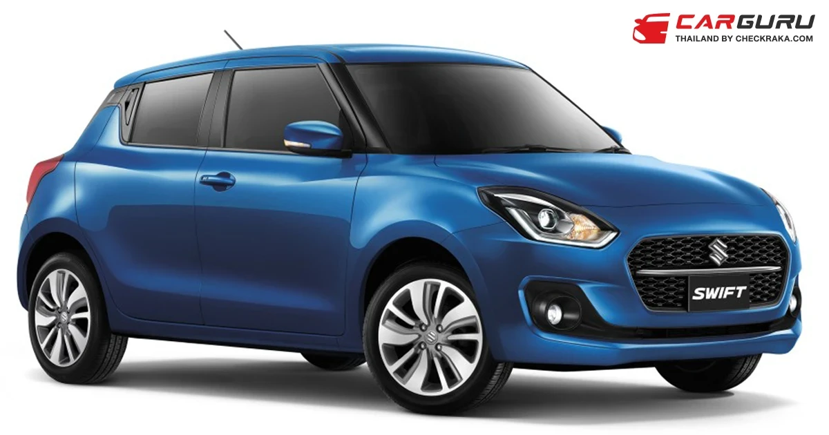 Suzuki Swift รุกตลาดแรงต้นปีให้ผ่อนนานสูงสุด 99 เดือน หรือ ผ่อนเริ่มต้นเดือนละ 4,999 บาท พร้อมขยายแคมเปญ SWIFT 777
