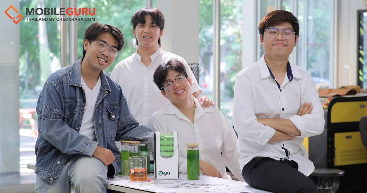 O-GA เครื่องเพาะเลี้ยงสาหร่ายเพื่อผลิตน้ำมันไบโอดีเซล ผลงานเด็กไทย คว้ารางวัล James Dyson Award ประจำปี 2566 เป็นตัวแทนประเทศไทยไปเวทีโลก