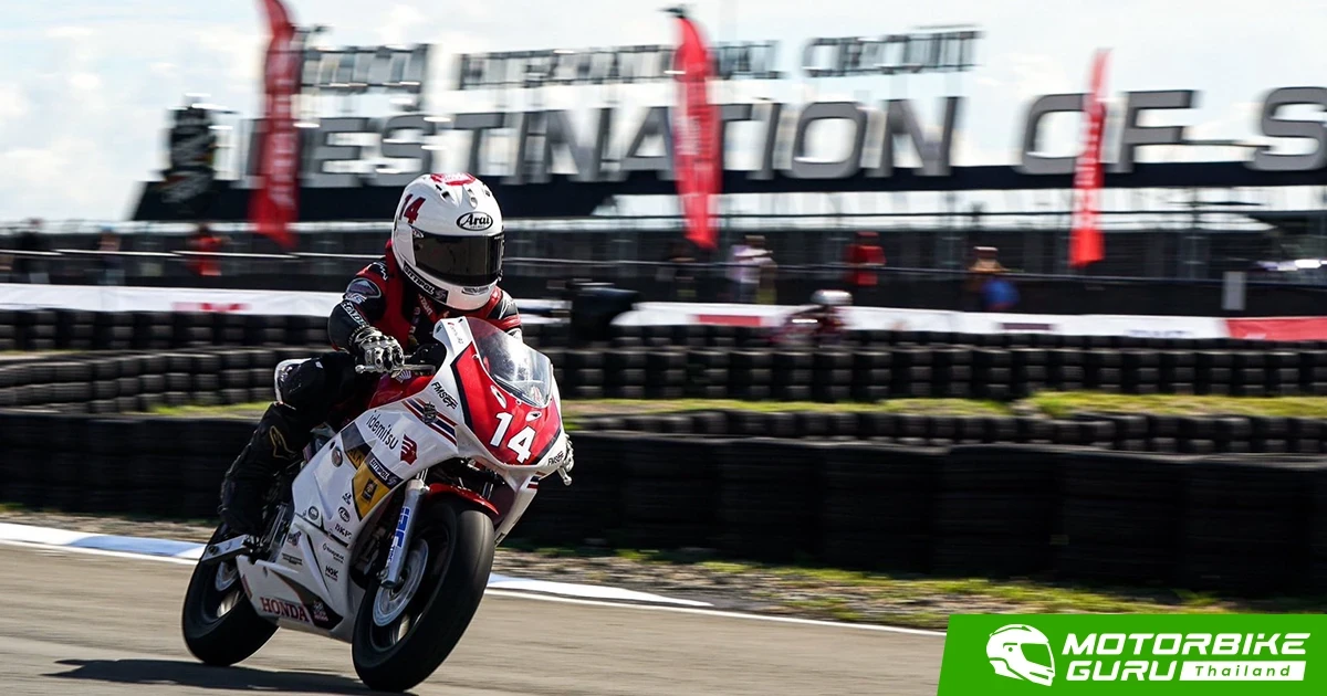 นักบิดเยาวชน Honda Academy Thailand 2025 ลงสัมผัสประสบการณ์จริงบนแทร็ค พัฒนาต่อเนื่องสนาม 3 ฝึกเข้ม Race Simulation ด้วย Honda NSF100