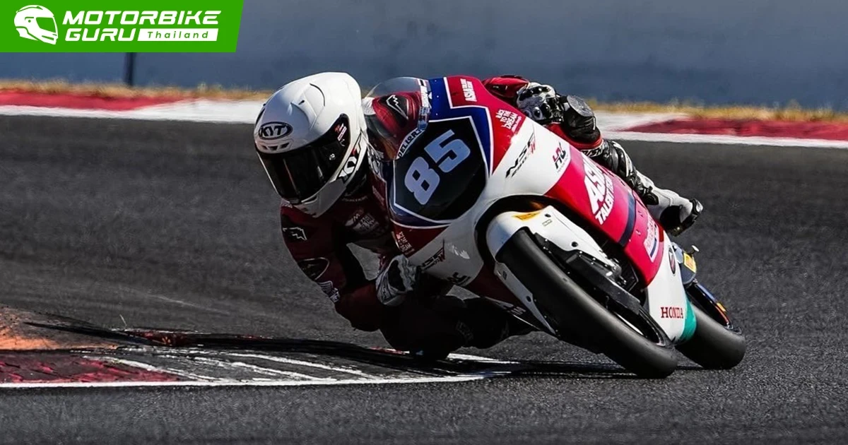 ไม้คิว-เกียรติศักดิ์ นักบิดดาวรุ่ง Honda Racing Thailand บุกแซงเดือด ศึก จูเนียร์จีพี เวิลด์ ชิงแชมป์โลกที่ มิซาโน ประเทศอิตาลี