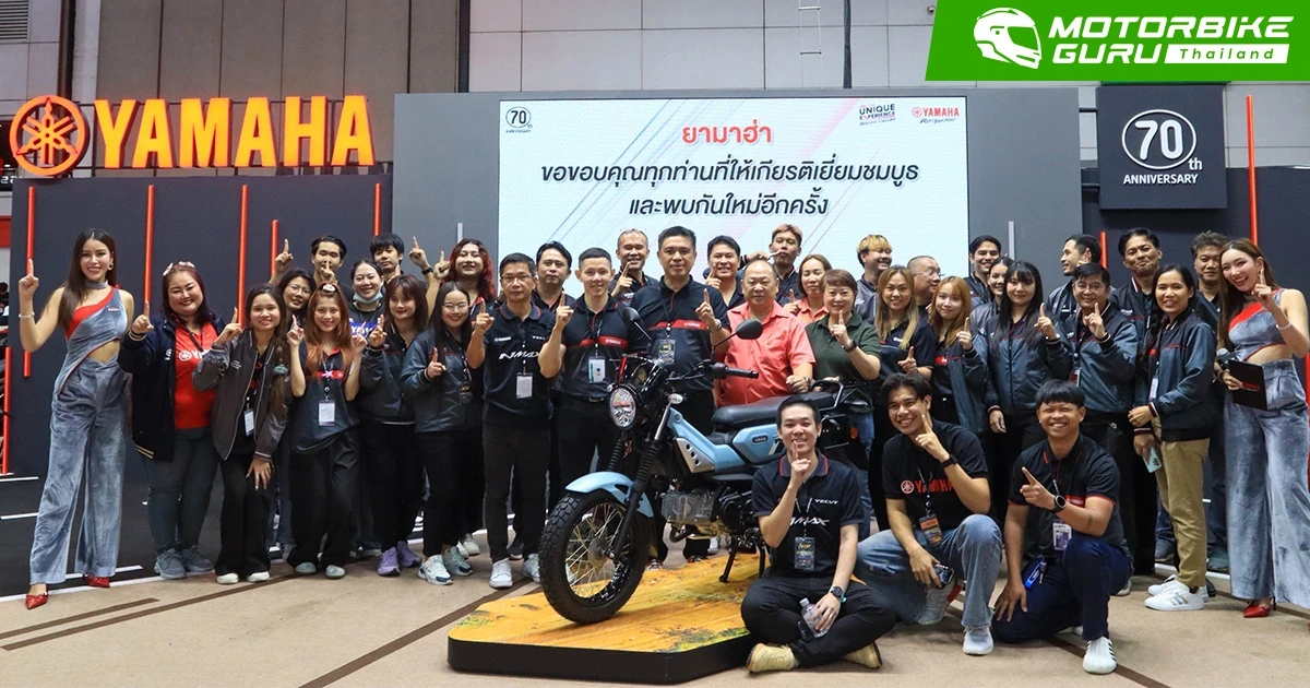 YAMAHA ฉลองความสำเร็จด้วยยอดจำหน่าย 583 คัน ในงาน BIG MOTOR SALE 2025