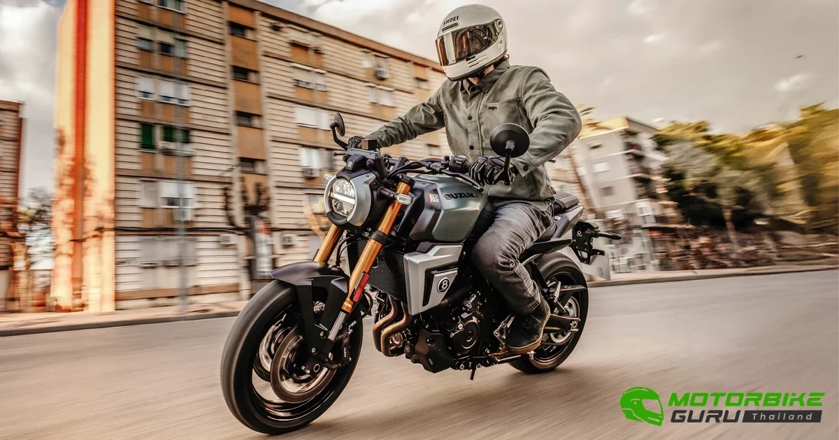 Suzuki เปิดตัว GSX-8T และ GSX-8TT รถจักรยานยนต์สปอร์ตย้อนยุคสายพันธุ์ใหม่