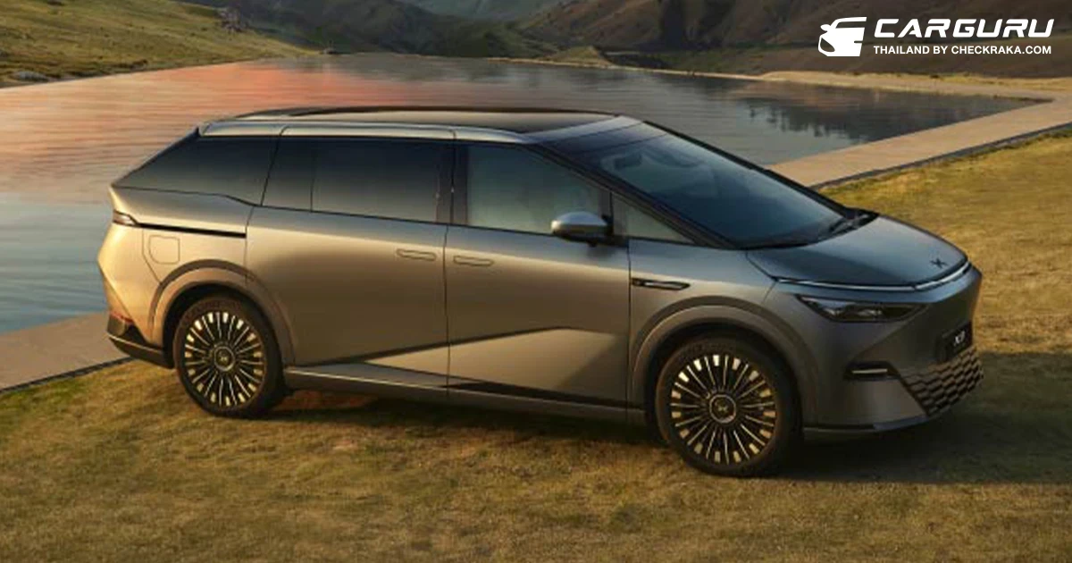 XPENG X9 ขึ้นแท่นผู้นำตลาดยานยนต์ไฟฟ้า MPV ไตรมาส 3/68 ในไทย