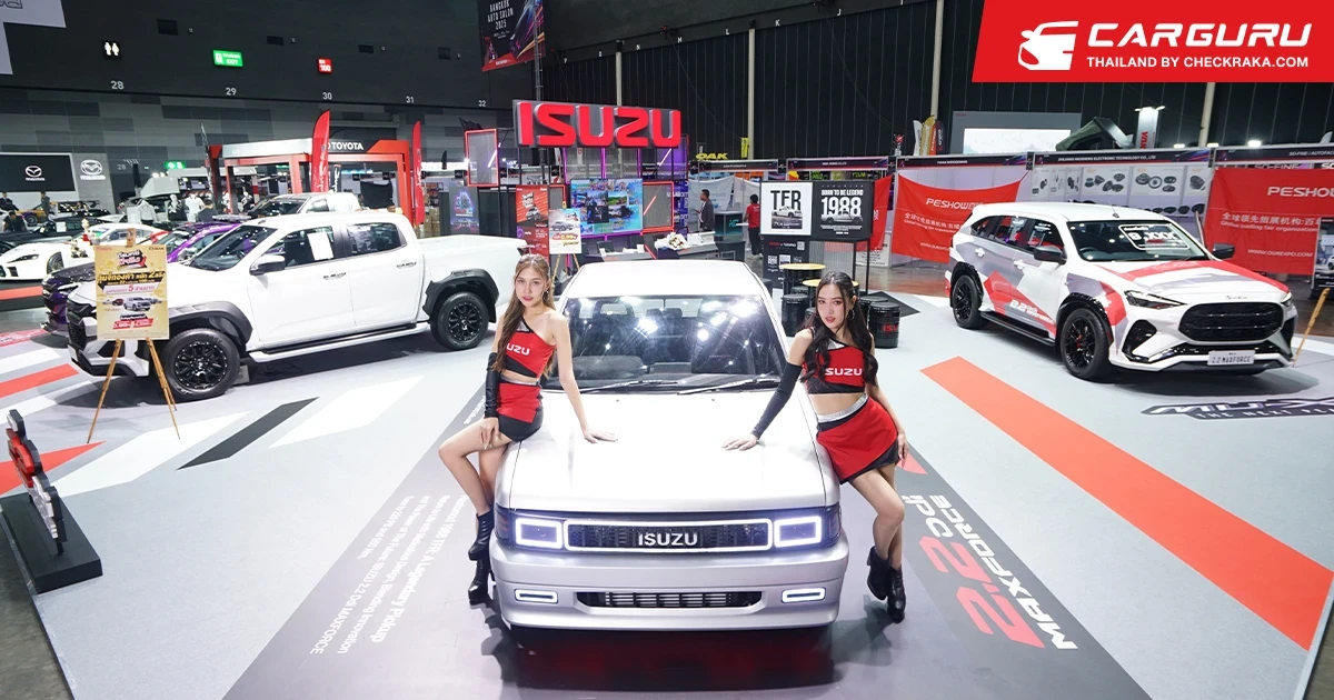 Isuzu ยกทัพรถแต่งเสริมหล่อหลากสไตล์ เอาใจคนรักสปอร์ตเรซซิ่งในงาน Bangkok Auto Salon 2025