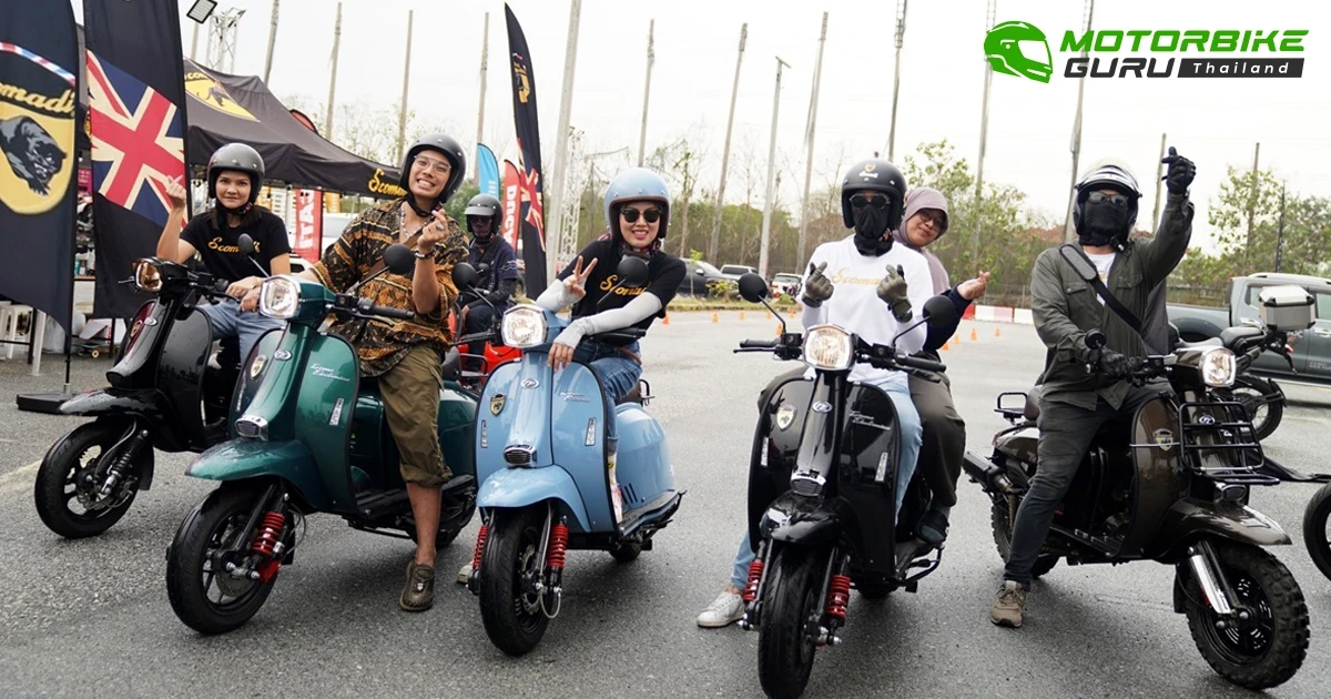 เก็บตกควันหลงความสนุกจาก Scomadi ในงาน Burapa Pattaya Bike Week 2024