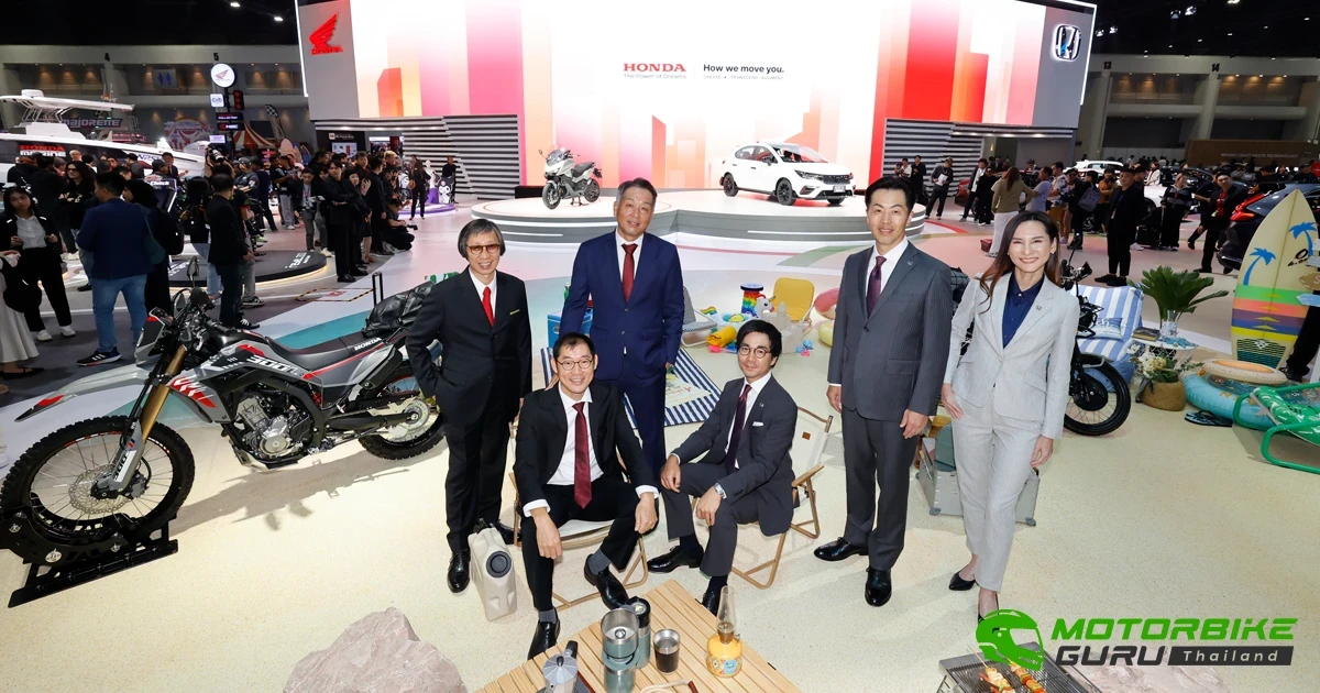 Honda เปิดตัวไลน์อัปจักรยานยนต์ครบทุกสไตล์ถึง 9 รุ่น นำโดย New Honda CUV e: และบิ๊กสกู๊ตเตอร์อย่าง New Forza750 พร้อมดีลแรงสุดเร้าใจใน Motor Show 2025