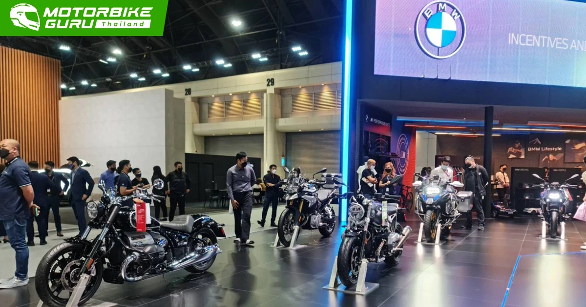 BMW Motorrad ยกทัพบิ๊กไบค์พร้อมข้อเสนอพิเศษเอาใจเหล่านักบิดในมอเตอร์ เอ็กซ์โป 2021
