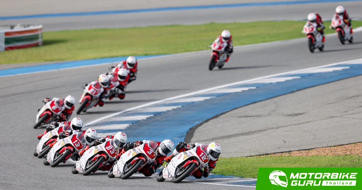 Idemitsu Honda Thailand Talent Cup ระเบิดศึกนักแข่งเยาวชน สนามที่ 2  ดวลความเร็วมาตรฐานระดับโลก