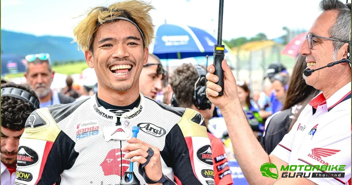 ก้อง สมเกียรติ สร้างประวัติศาสตร์เป็นนักแข่งชาวไทยคนแรกที่จะเข้าร่วมการแข่งขัน MotoGP 2025 หลัง Honda LCR เซ็นสัญญา 2 ปี
