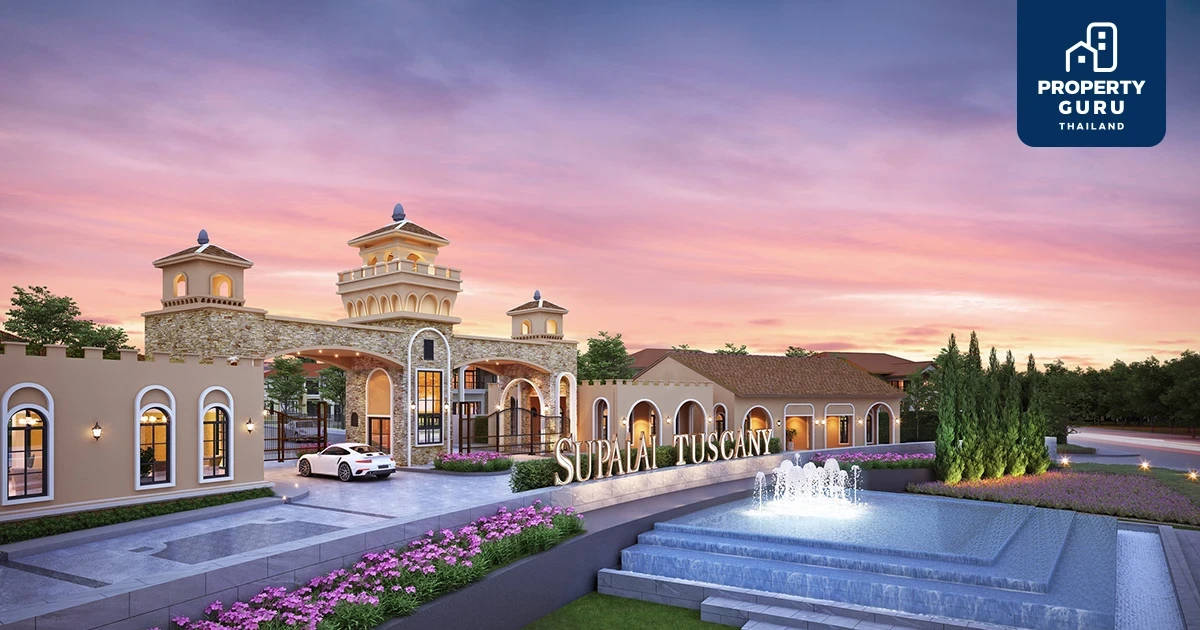 ศุภาลัย เนรมิตที่ดิน 93 ไร่ ทำเลพระราม 2 รังสรรค์มาร์เตอร์พีซแห่งการอยู่อาศัย Tuscany Design Series "ศุภาลัย ทัสคานี พระราม 2 - วงแหวน"