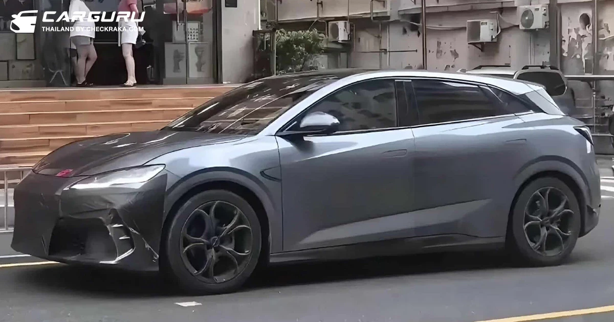 แอบถ่าย BYD Seal 06GT แฮทช์แบ็กไฟฟ้ารุ่นใหม่ เตรียมเปิดตัว 2025 คาดเริ่ม 7.55 แสนบาท