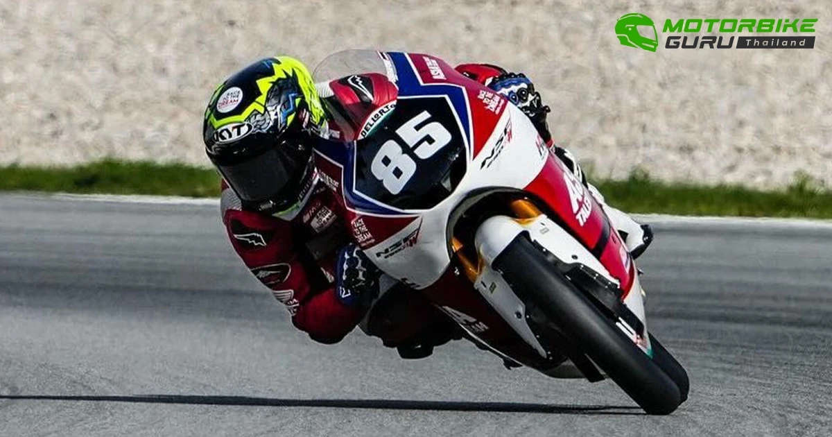 ไม้คิว-เกียรติศักดิ์ นักบิดดาวรุ่งจาก ฮอนด้า เรซซิ่ง ไทยแลนด์ พลิกสถานการณ์เก็บแต้ม จูเนียร์จีพี เวิลด์ แชมเปี้ยนชิพ ที่ บาร์เซโลนา