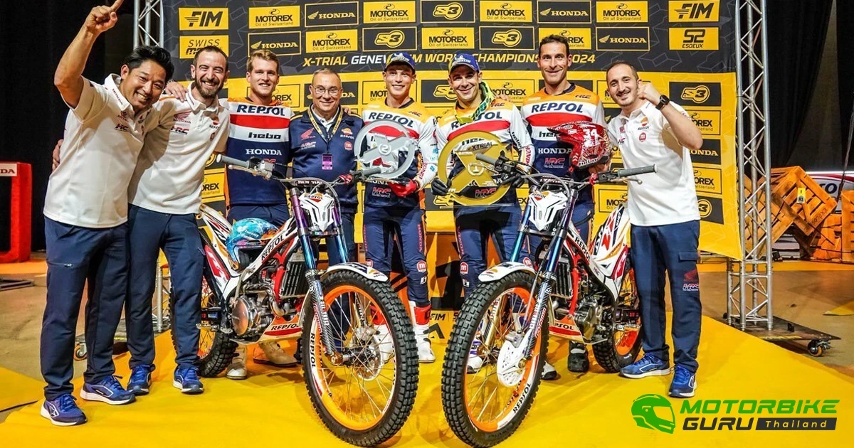 Repsol Honda Team ครองจ่าฝูง X-Trial 2024 ทุกสนาม!