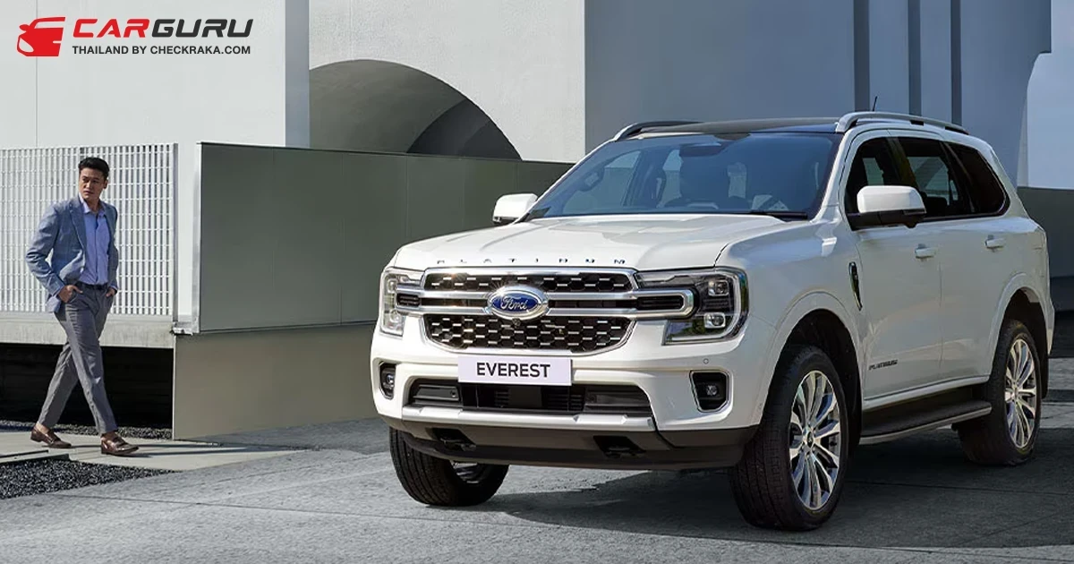 อยากเป็นเจ้าของ Everest Platinum เครื่องยนต์ดีเซล 3.0 ลิตร วี 6 อย่าช้า Ford เปิดรับจองเพิ่มเติมผ่านช่องทางออนไลน์พร้อมกันทั่วประเทศ