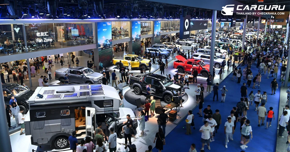 ส่องทัพรถยนต์พลังงานใหม่ของ เกรท วอลล์ มอเตอร์ ในเฉิงตู ออโต้ โชว์ 2024