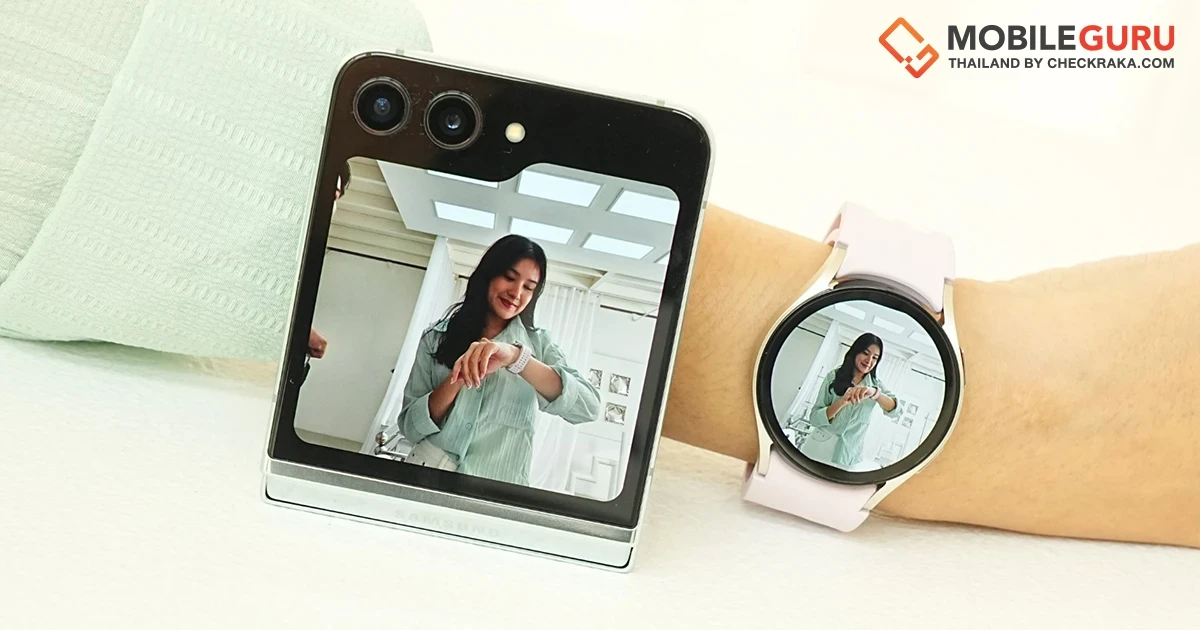 ซัมซุงสร้างประสบการณ์การใช้ Galaxy Z Flip5 และ Galaxy Watch6 series ที่จะทำให้ทุกคนสะดวกขึ้น พร้อมเสริมการใช้งานแบบ Ecosystem