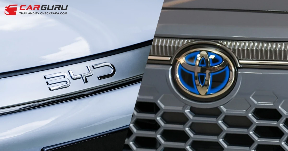 Toyota เตรียมจับมือ BYD เปิดตัวรถ PHEV แพลตฟอร์ม DM-i ทั้งหมด 3 รุ่น ในจีน ภายใน 3 ปี