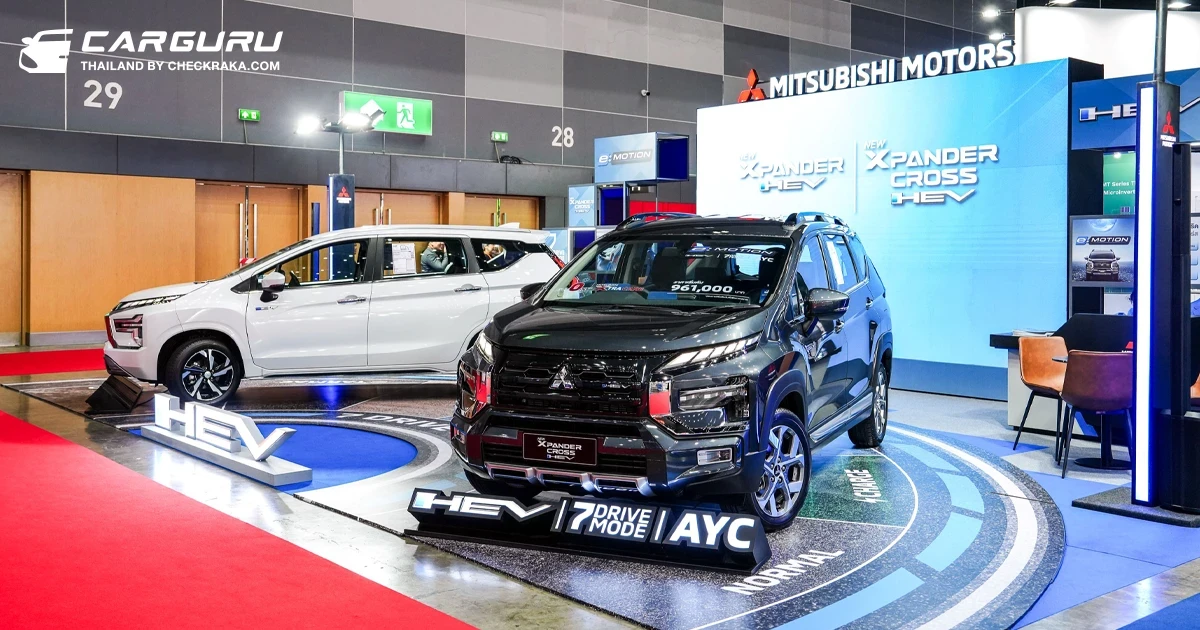มิตซูบิชินำ เอ็กซ์แพนเดอร์ เอชอีวี, เอ็กซ์แพนเดอร์ ครอส เอชอีวี และเทคโนโลยีไปจัดแสดงในงาน SETA 2024
