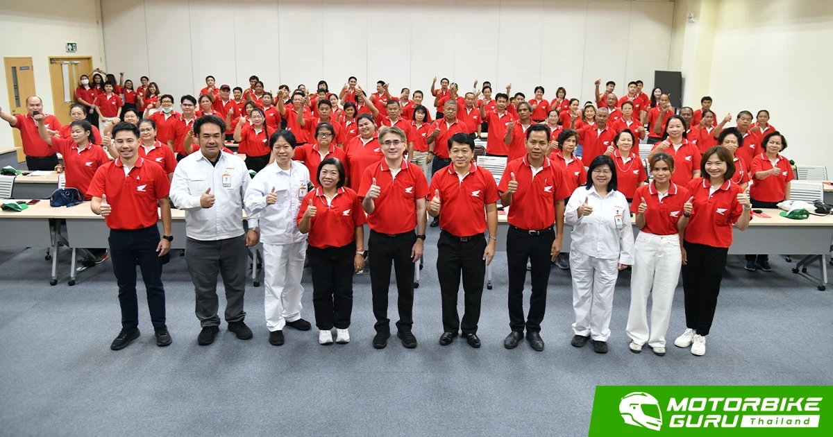 Thai Honda Open House & Community Relationship กิจกรรมเปิดบ้านเนื่องในโอกาสครบรอบ 60 ปี พร้อมสร้างความยั่งยืนกับชุมชนในนิคมลาดกระบัง