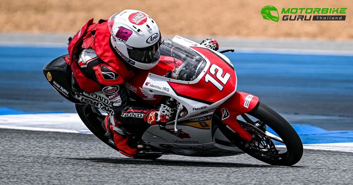 เฟอร์-ปัญจรุจน์ คว้าดับเบิ้ลแชมป์ใน Idemitsu Honda Thailand Talent Cup 2025 สนามที่ 3