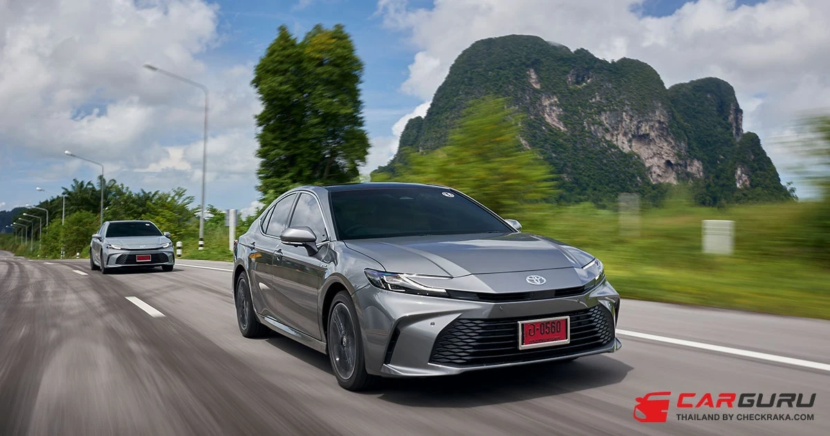 Test on road : โตโยต้า คัมรี่ HEV ใหม่ ... พรีเมียม ลักซ์ชัวรี Test on road : โตโยต้า คัมรี่ HEV ใหม่ ... พรีเมียม ลักซ์ชัวรี