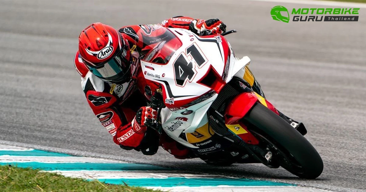 Honda Racing Thailand ฟอร์มดุ ระเบิดผลงานที่เซปัง ชิพ-นครินทร์ คว้าอันดับ 2 รุ่นใหญ่สุด ครองจ่าฝูงมีลุ้นแชมป์ประจำปี ส่วนดาวรุ่งไทยพาเหรดเก็บแต้ม ARRC