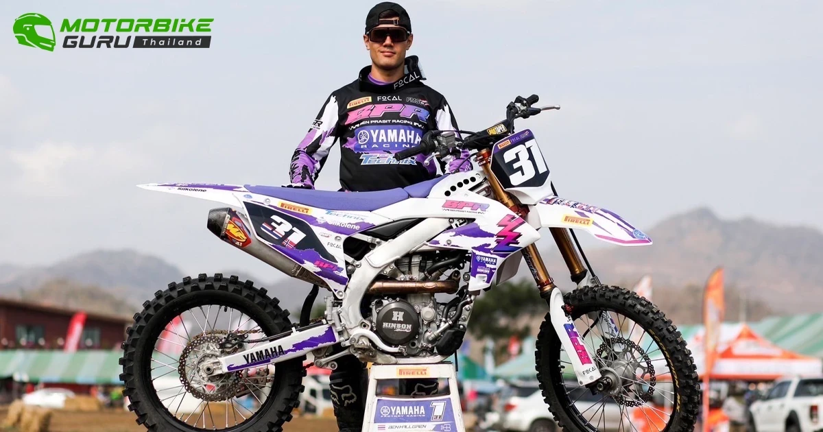 เบน ประสิทธิ์ ควบ YAMAHA YZ250F ครองบัลลังก์แชมป์โมโตครอสประเทศไทยสมัยที่ 3