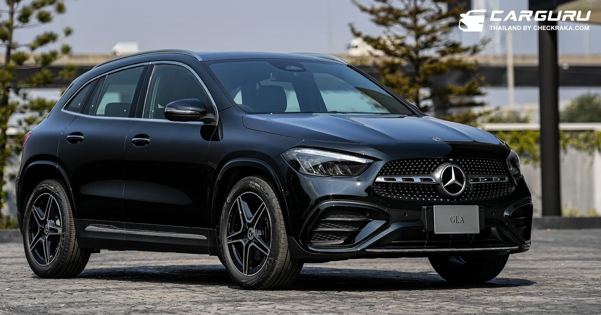Mercedes-Benz ปรับโฉม GLA 200 AMG Dynamic ที่มาพร้อมดีไซน์ใหม่ทั้งภายนอกและภายใน ปรับเพิ่มเทคโนโลยี, ระบบความปลอดภัย และขยับราคาขึ้นเป็น 2.58 ล้านบาท