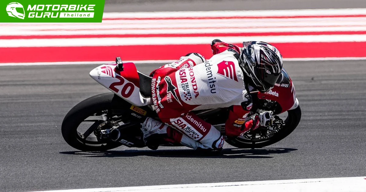 นักบิดดาวรุ่งไทยจาก Honda Race to the Dream ฟอร์มร้อนแรง รั้งท็อป 5 Idemitsu Asia Talent Cup สนาม 5 ที่ อินโดนีเซีย