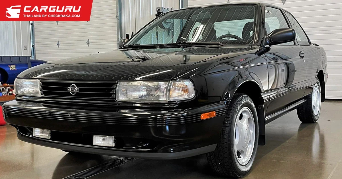 1992 Nissan Sentra SE-R B13 อายุ 30 กว่าปี ขับไปแค่ 445 ไมล์!