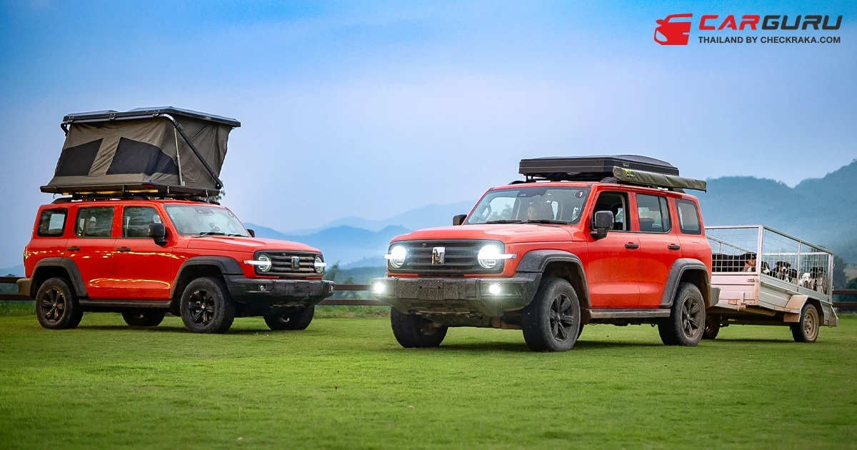 GWM TANK 300 HEV และ ORA 07 ตอกย้ำการเป็นหนึ่งในผู้นำยานยนต์ไฟฟ้าในไทยด้วยการคว้า 2 รางวัลจาก CAR & BIKE OF THE YEAR 2024