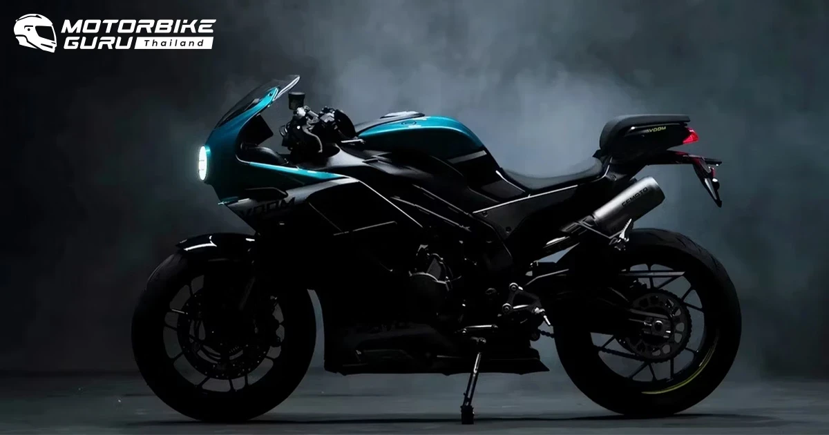CFMoto 500SR VOOM คาเฟ่เรเซอร์ 4 สูบสุดเท่ เตรียมเปิดตัวภายในปีนี้