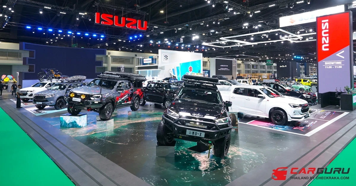 Isuzu นำเสนอยนตรกรรมหลากหลายทางเลือก รวมทั้งรถ EV เพื่อตอบโจทย์ลูกค้าทุกไลฟ์สไตล์ในมอเตอร์โชว์ 2024