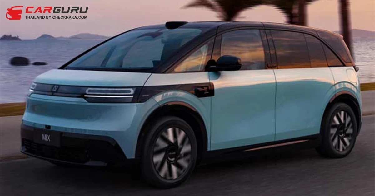 Zeekr Mix มินิแวนไฟฟ้าหน้าตาล้ำสมัย เปิดตัวในงาน Beijing Auto Show 2024