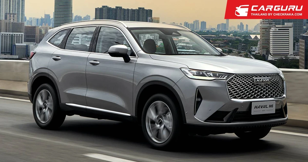 GWM ยังโตต่อเนื่องหลัง HAVAL H6 ยังคงครองผู้นำในตลาดคอมแพคเอสยูวี 4 เดือนซ้อน