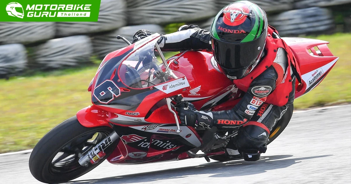 น้องไบร์ท-เตชินท์ คว้าชัยสนามเปิดฤดูกาลใน Honda Academy 2022