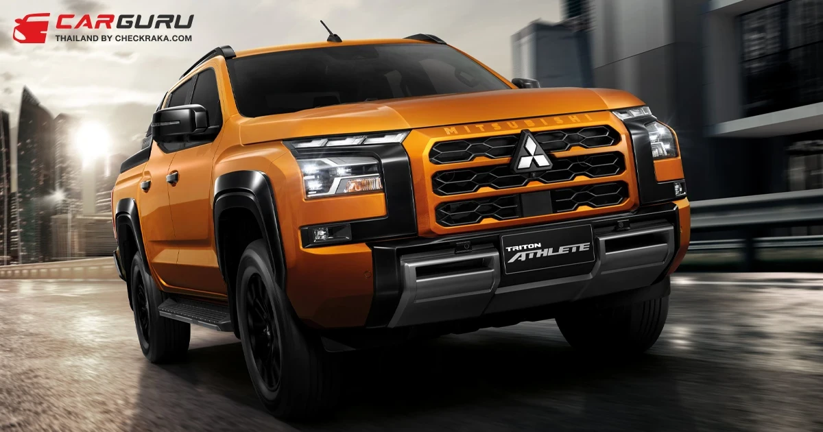 Mitsubishi Triton ปี2025 ปรับลุคใหม่เข้มเต็มขั้น! ดุดันในทุกมิติ กับเอกลักษณ์ที่มีสไตล์ พร้อมฟังก์ชันจัดเต็ม